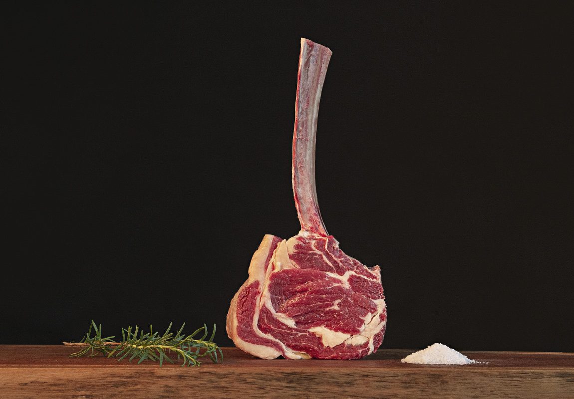 carne bovina tomahawk herbon aliementos